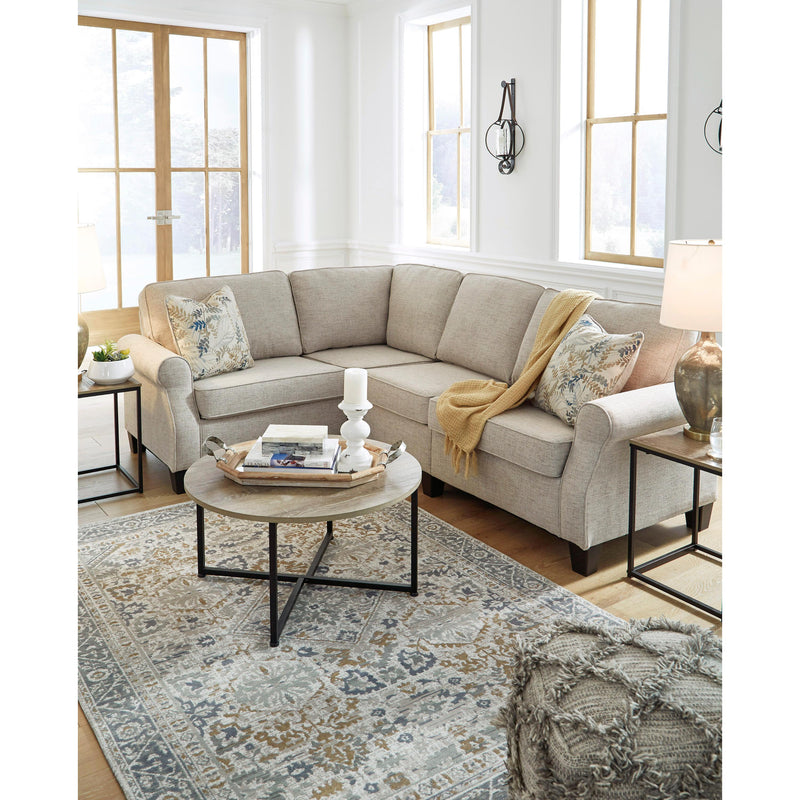 Signature Design by Ashley Alessio Fabric 3 pc Sectional 8240438/8240477/8240446 IMAGE 5