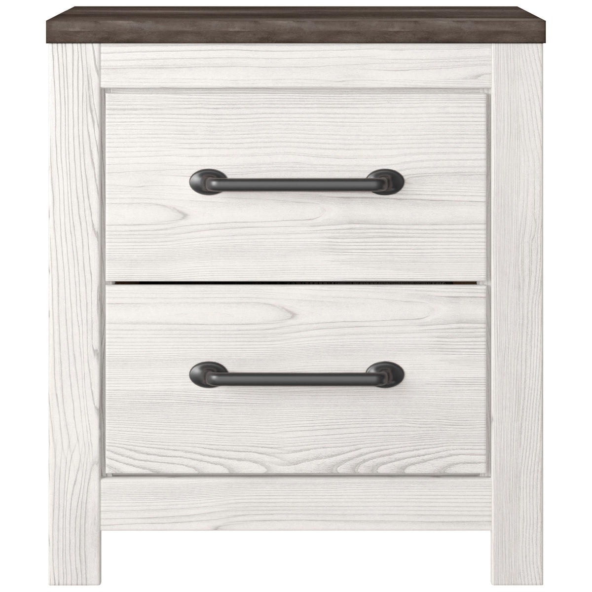  Signature Design by Ashley Gerridan B1190-92 Two Drawer Night Stand IMAGE 2
