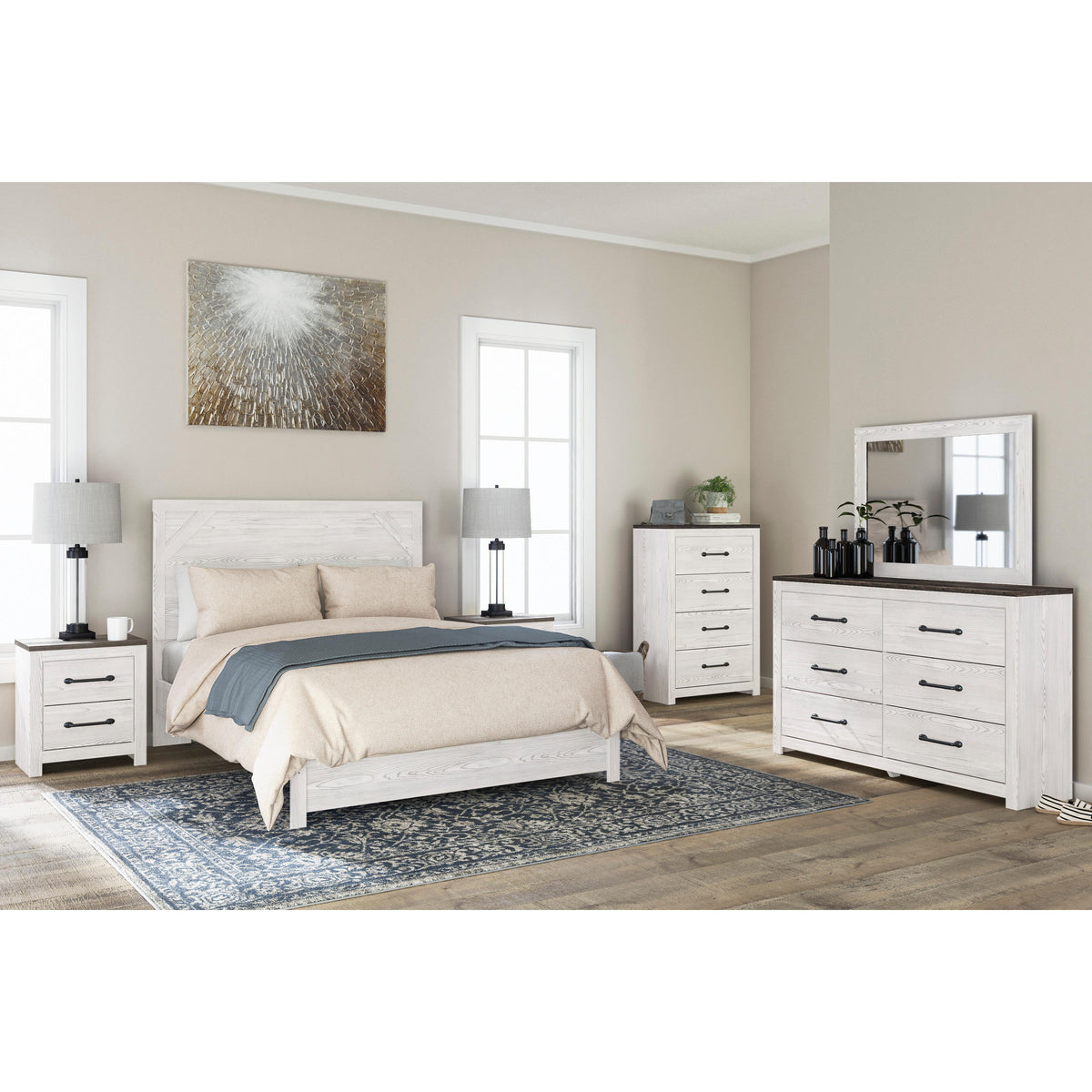  Signature Design by Ashley Gerridan B1190-92 Two Drawer Night Stand IMAGE 5