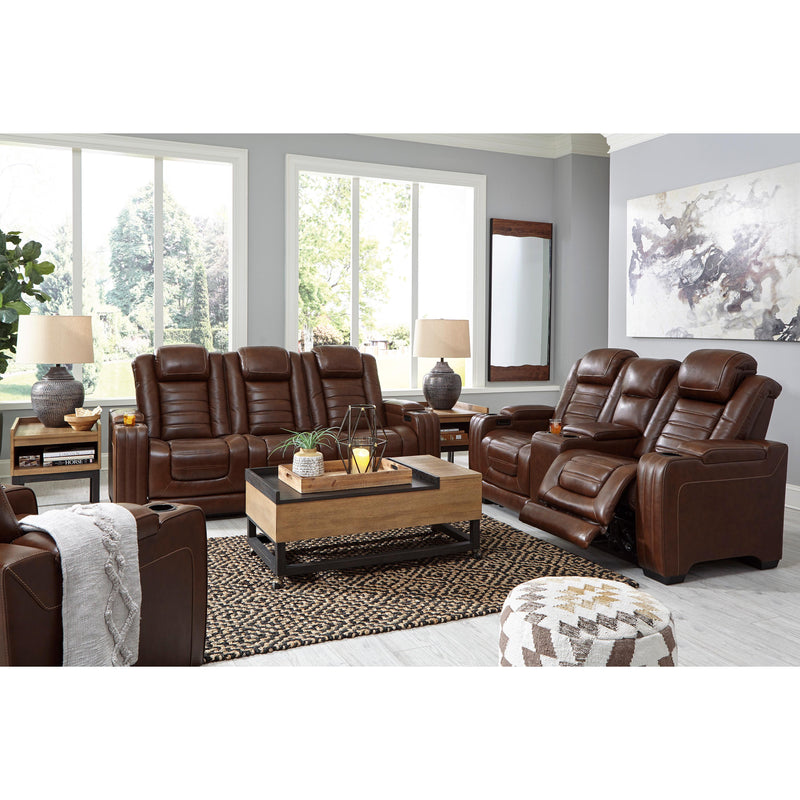 Signature Design by Ashley Backtrack Power Leather Match Recliner U2800413 IMAGE 14