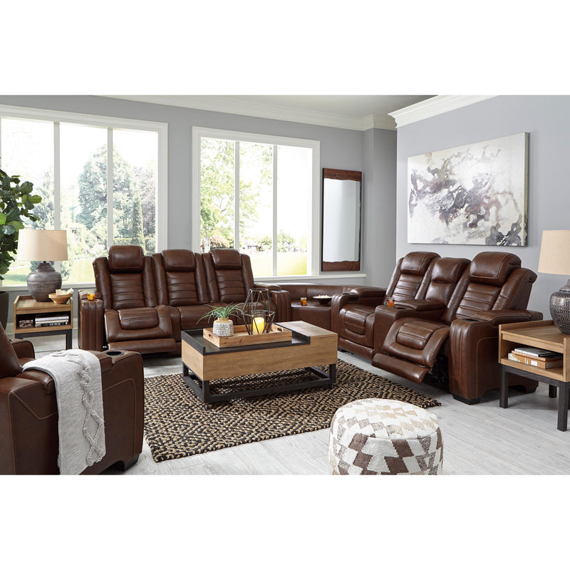 Signature Design by Ashley Backtrack Power Leather Match Recliner U2800413 IMAGE 15