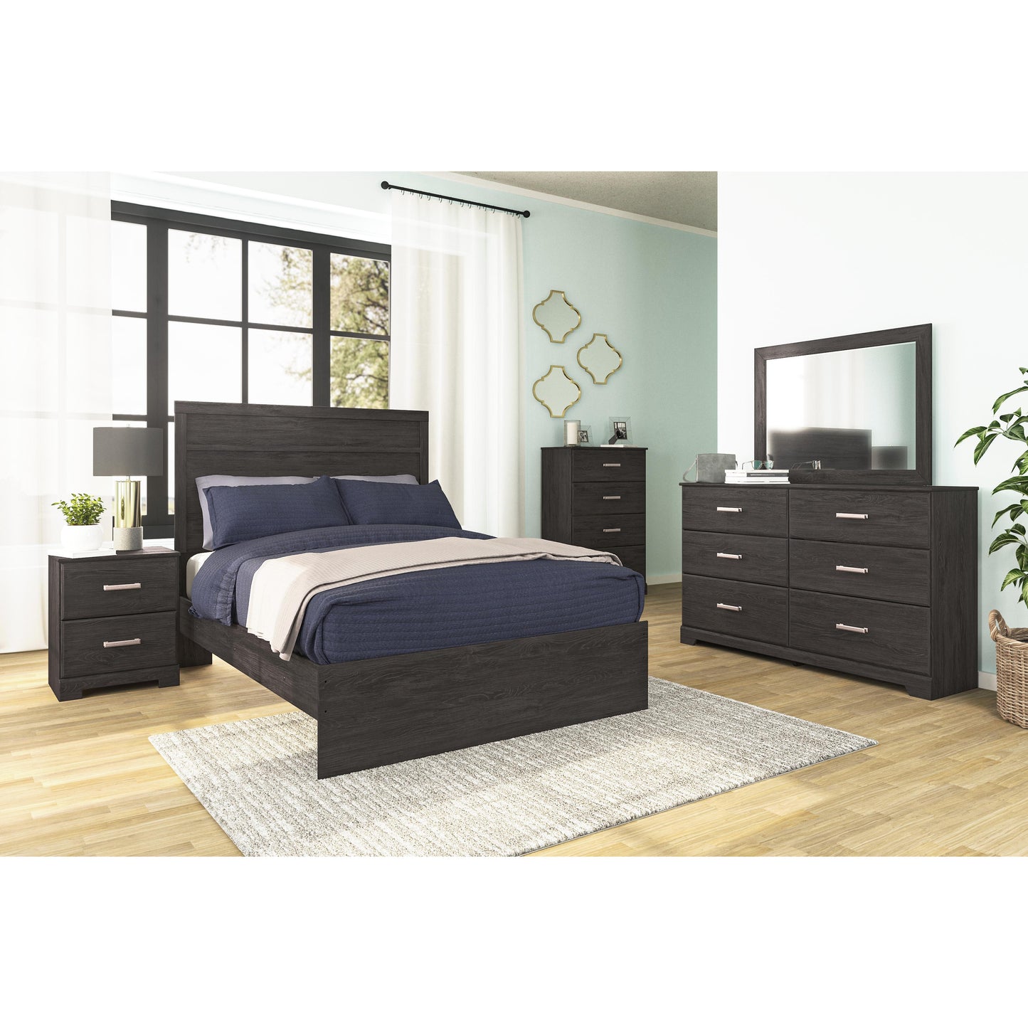 Signature Design by Ashley Belachime B2589-44 Four Drawer Chest IMAGE 5