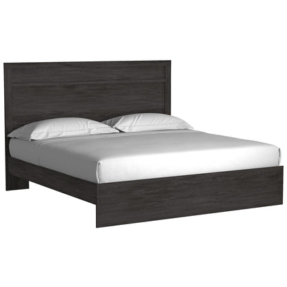 Signature Design by Ashley Belachime B2589B4 King Panel Bed IMAGE 1