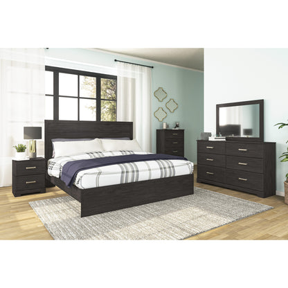 Signature Design by Ashley Belachime B2589B4 King Panel Bed IMAGE 6