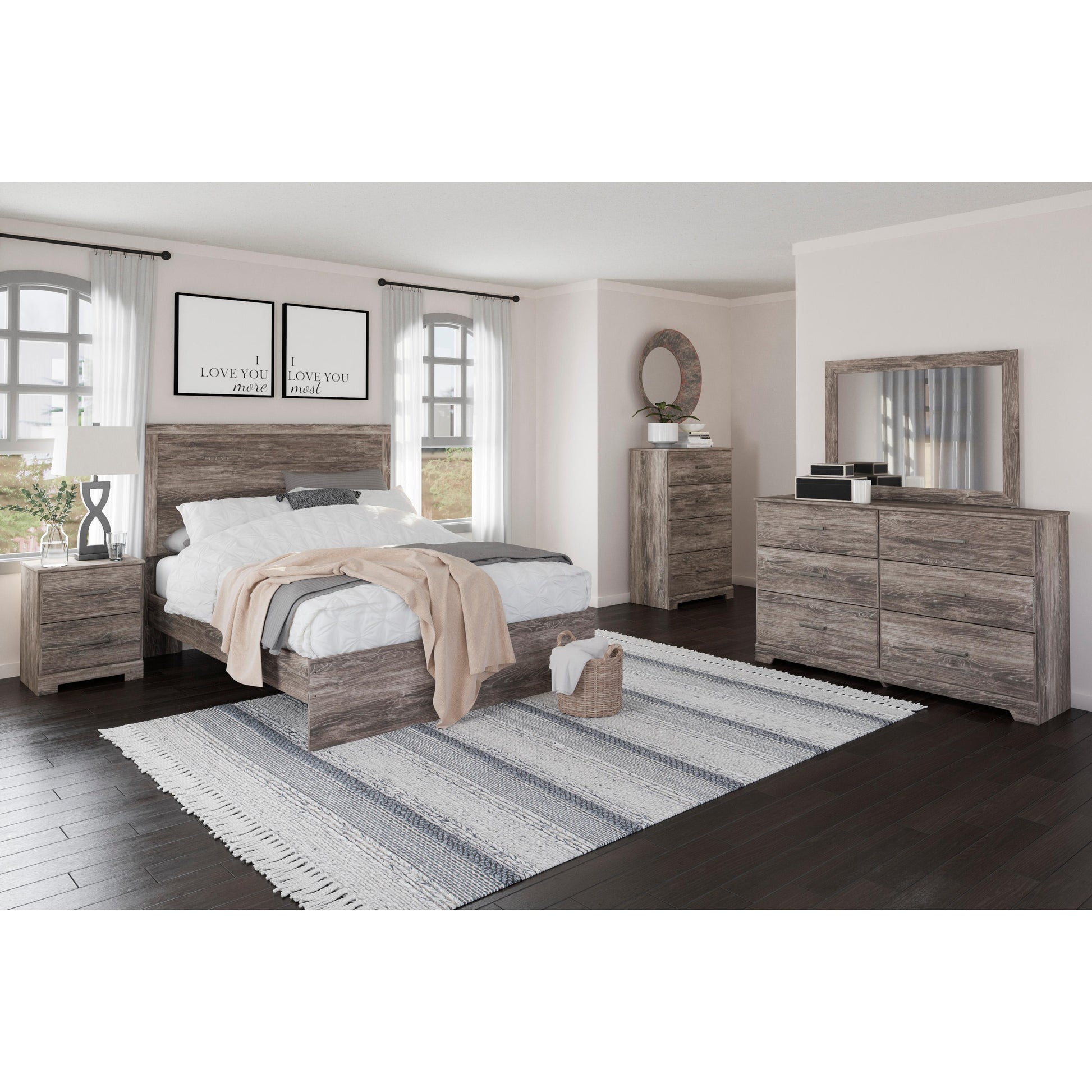 Signature Design by Ashley Ralinksi B2587-92 Two Drawer Night Stand IMAGE 6