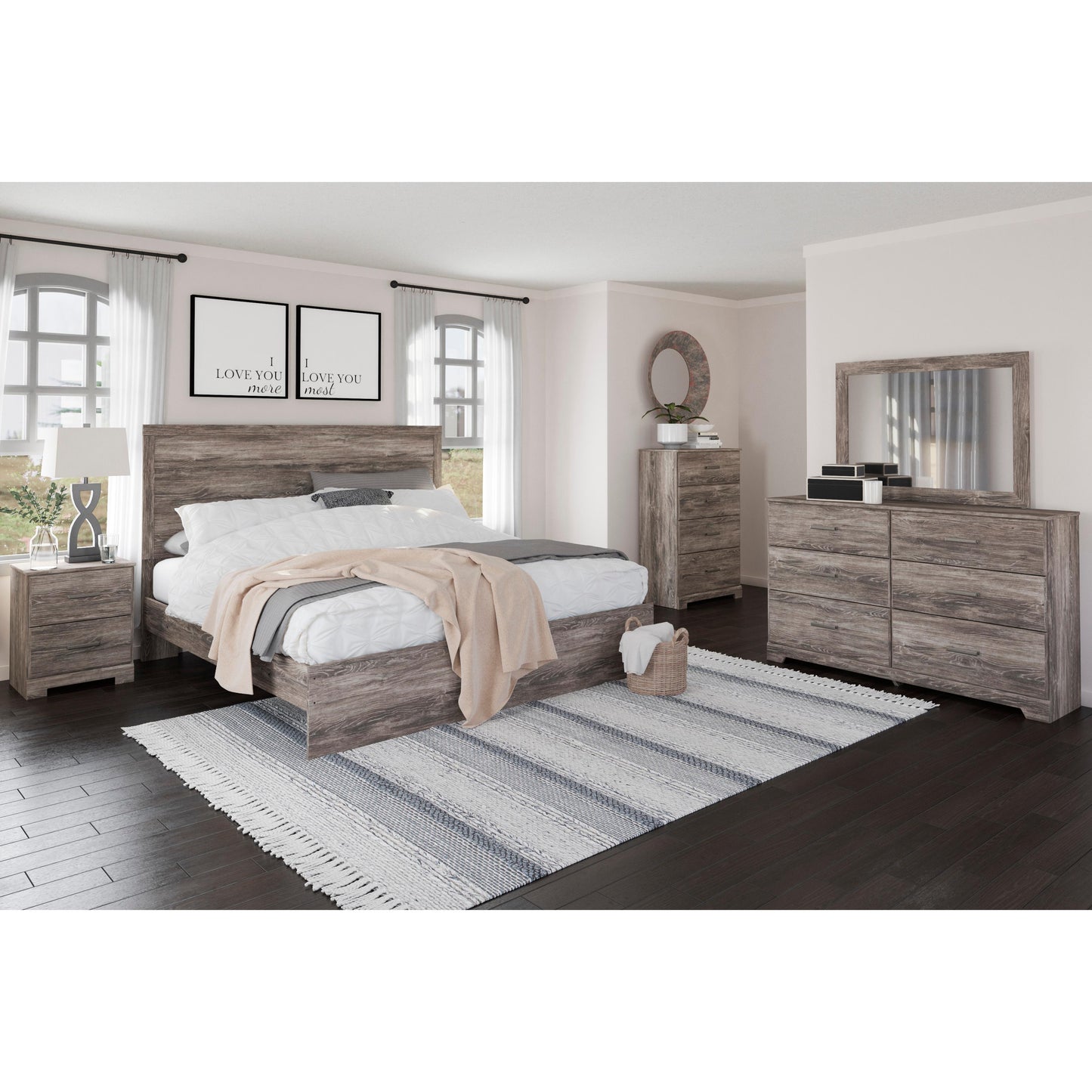 Signature Design by Ashley Ralinksi B2587-92 Two Drawer Night Stand IMAGE 7