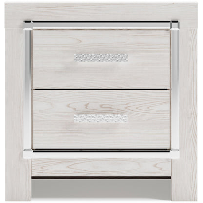  Signature Design by Ashley Altyra B2640-92 Two Drawer Night Stand IMAGE 1
