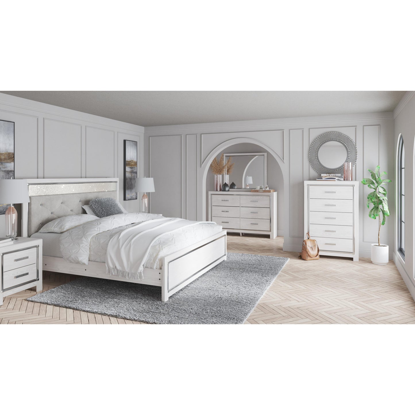  Signature Design by Ashley Altyra B2640-92 Two Drawer Night Stand IMAGE 10