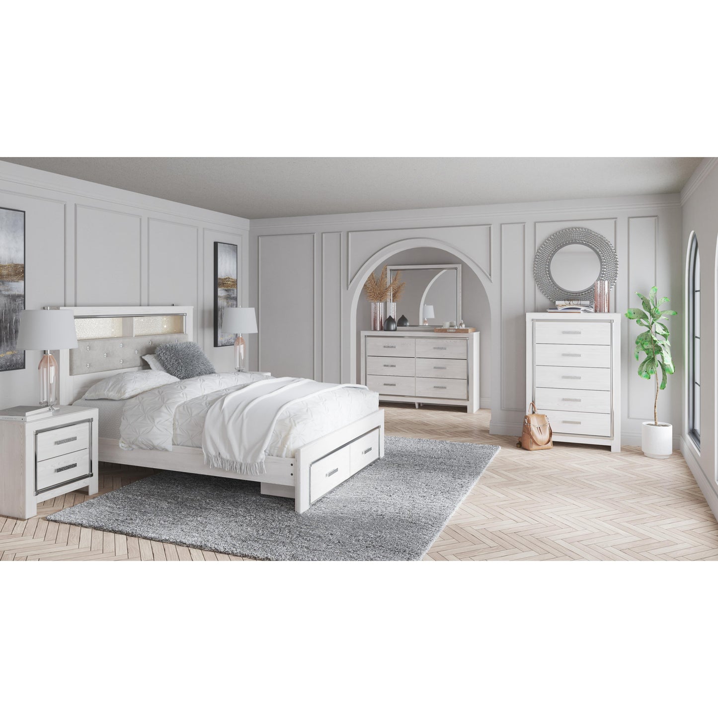  Signature Design by Ashley Altyra B2640-92 Two Drawer Night Stand IMAGE 13