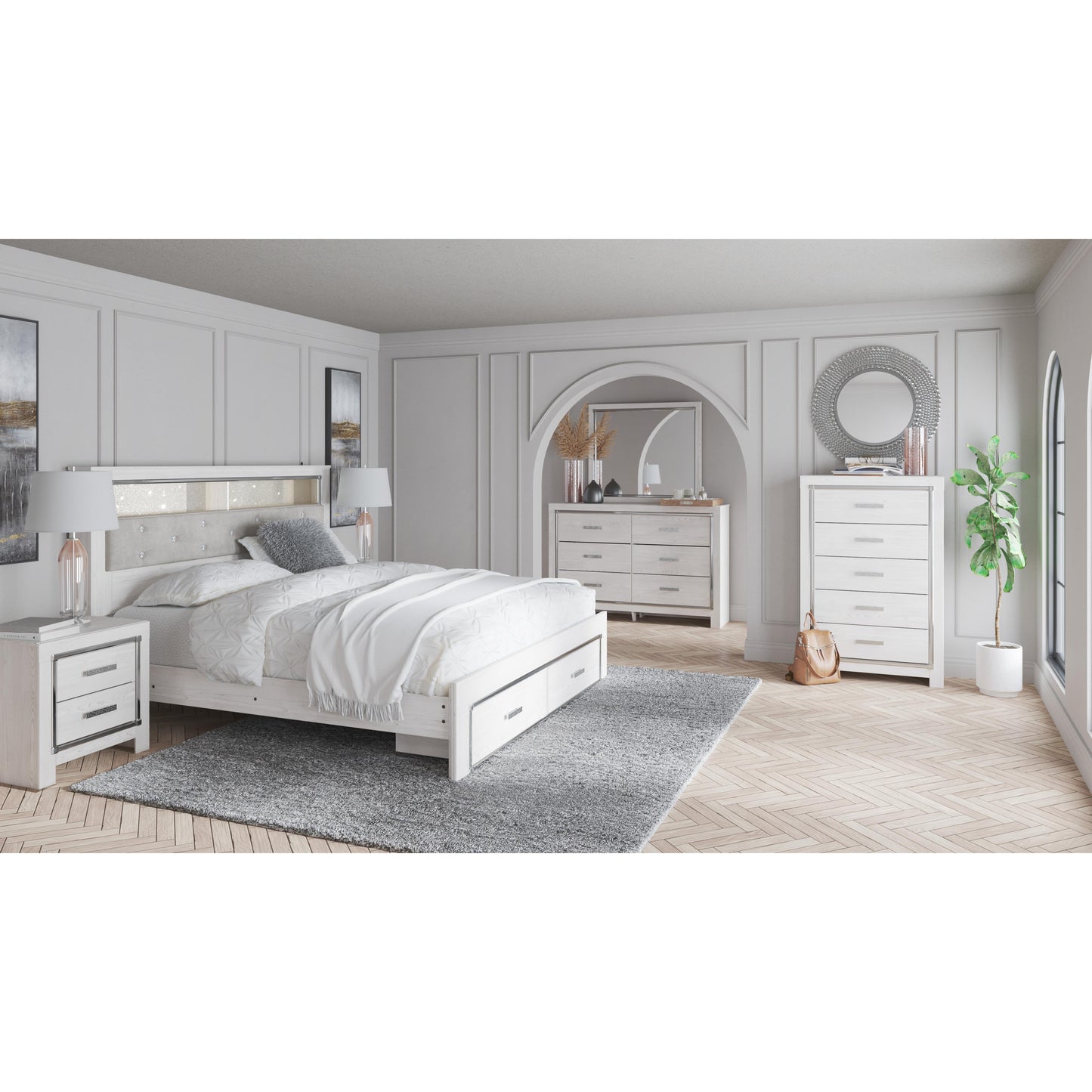  Signature Design by Ashley Altyra B2640-92 Two Drawer Night Stand IMAGE 15