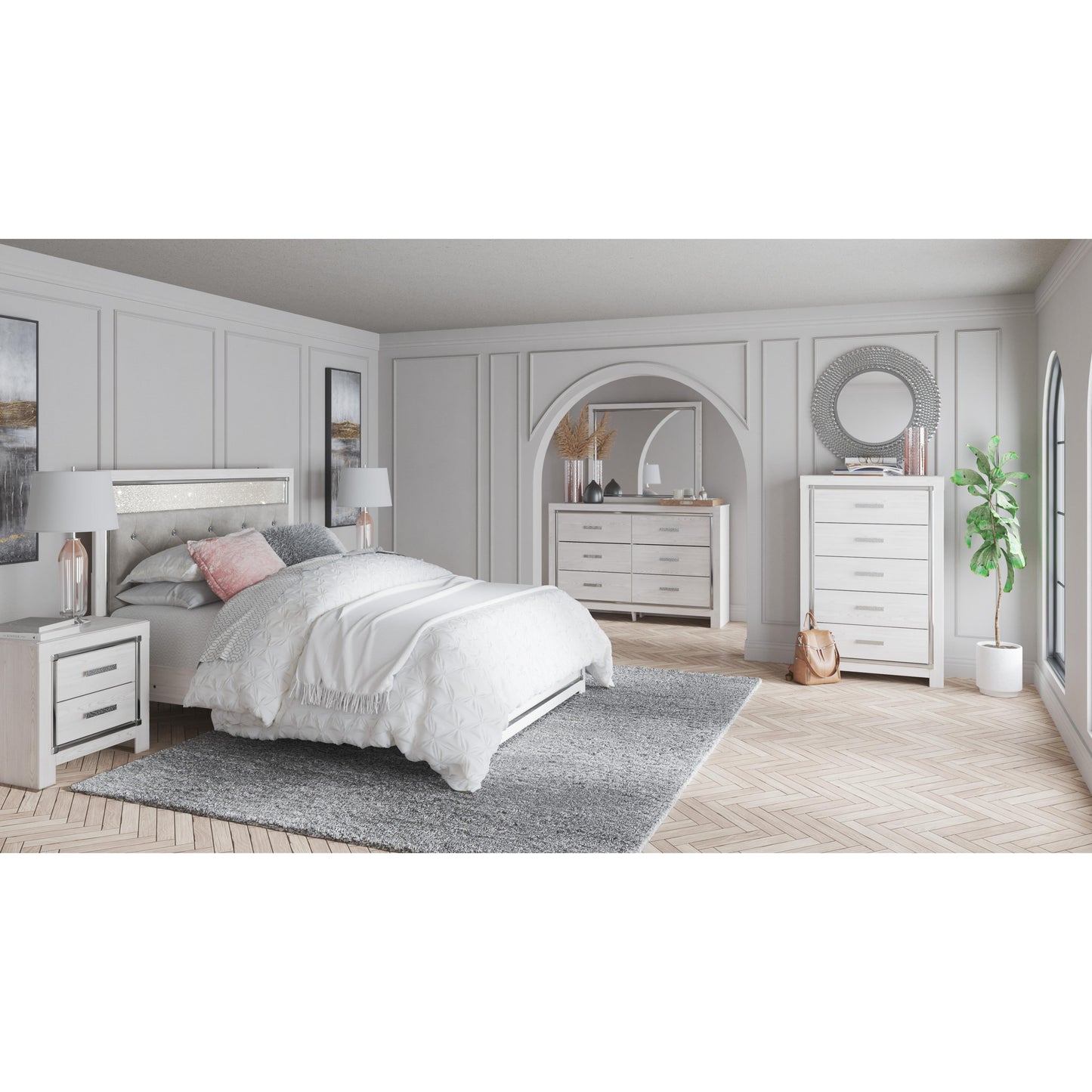  Signature Design by Ashley Altyra B2640-92 Two Drawer Night Stand IMAGE 8