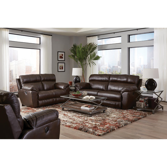 Catnapper Costa Leather Match Recliner with Wall Recline 4070-7 1273-89/3073-89 IMAGE 2