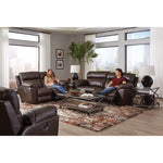 Catnapper Costa Leather Match Recliner with Wall Recline 4070-7 1273-89/3073-89 IMAGE 3