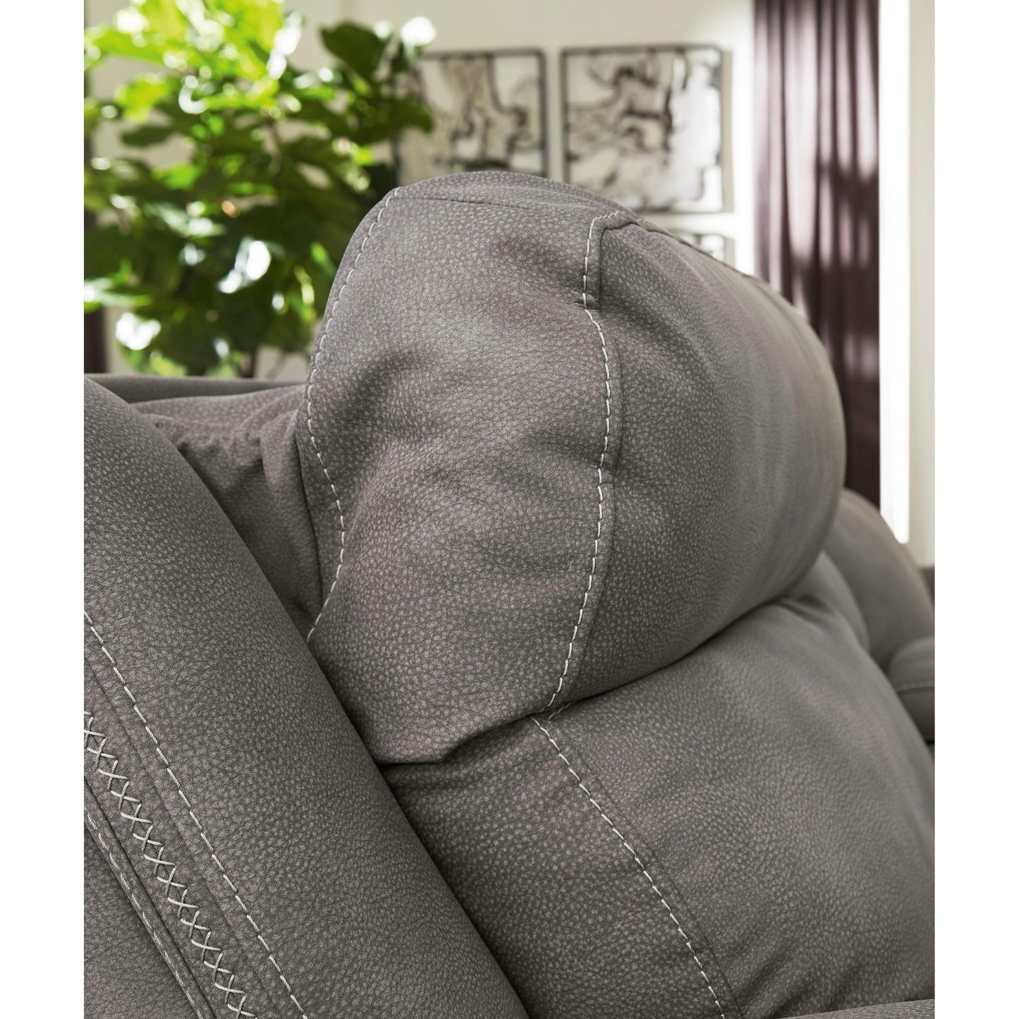 Signature Design by Ashley Next-Gen Durapella 5930113 Power Recliner with Adjustable Headrest IMAGE 8
