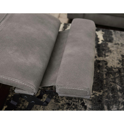 Signature Design by Ashley Next-Gen Durapella 5930147 2 Seat Power Reclining Sofa Adjustable Headrest IMAGE 8