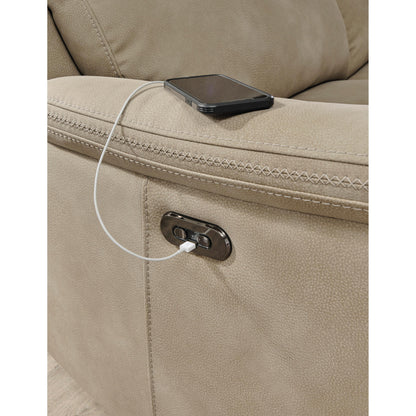 Signature Design by Ashley Next-Gen DuraPella 5930218 Power Reclining Loveseat with Console and Adjustable Headrest IMAGE 9