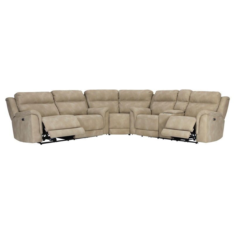 Signature Design by Ashley Next-Gen Durapella Power Reclining Fabric 3 pc Sectional 5930247/5930277/5930218 IMAGE 2