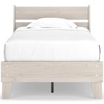 Signature Design by Ashley Socalle EB1864B3 Twin Panel Platform Bed IMAGE 2