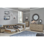 Signature Design by Ashley Oliah EB2270B1 Twin Bookcase Storage Bed IMAGE 5