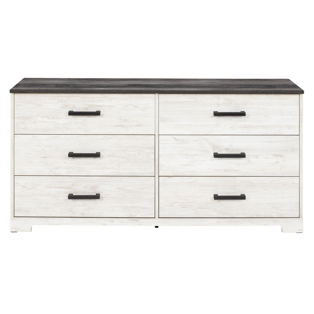 Signature Design by Ashley Shawburn EB4121-131 Six Drawer Dresser IMAGE 1
