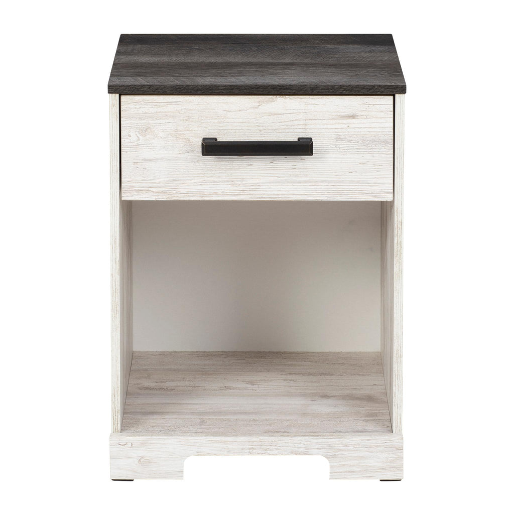 Signature Design by Ashley Shawburn EB4121-191 One Drawer Night Stand IMAGE 1