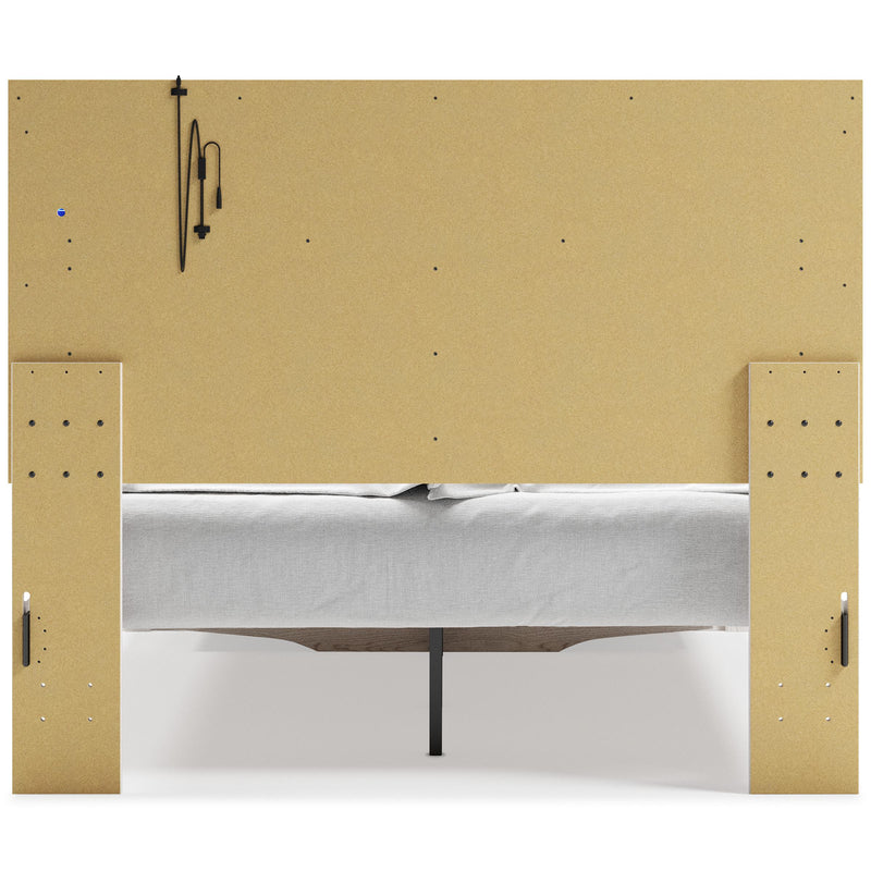 Signature Design by Ashley Altyra Queen Upholstered Panel Bed with Storage B2640-57/B2640-54S/B2640-95 IMAGE 4