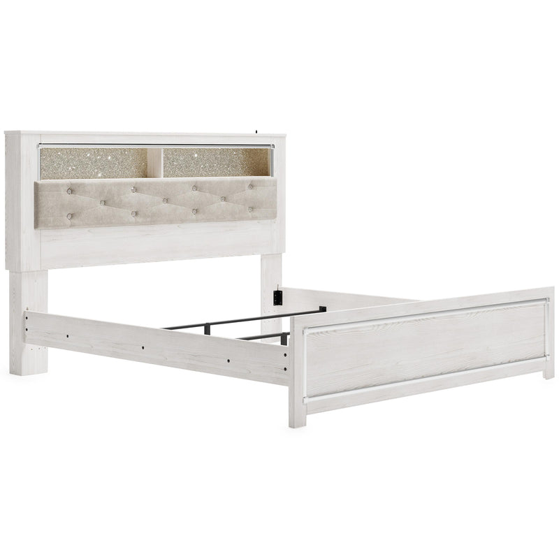 Signature Design by Ashley Altyra King Upholstered Bookcase Bed B2640-69/B2640-56/B2640-97 IMAGE 5