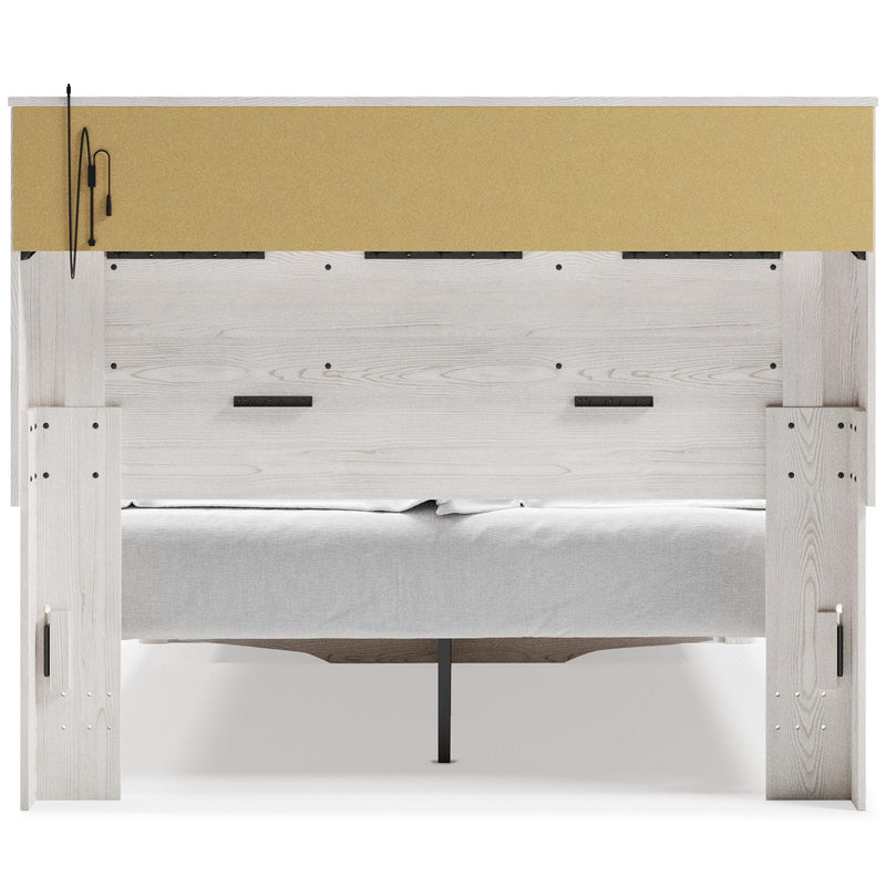 Signature Design by Ashley Altyra Queen Upholstered Bookcase Bed with Storage B2640-65/B2640-54S/B2640-95 IMAGE 4