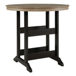  Signature Design by Ashley Fairen Trail P211-613 Round Bar Table with Umbrella Option IMAGE 1