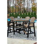  Signature Design by Ashley Fairen Trail P211-613 Round Bar Table with Umbrella Option IMAGE 8