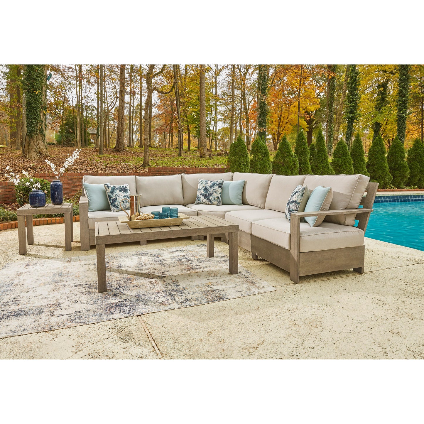  Signature Design by Ashley Silo Point P804-702 Square End Table IMAGE 7