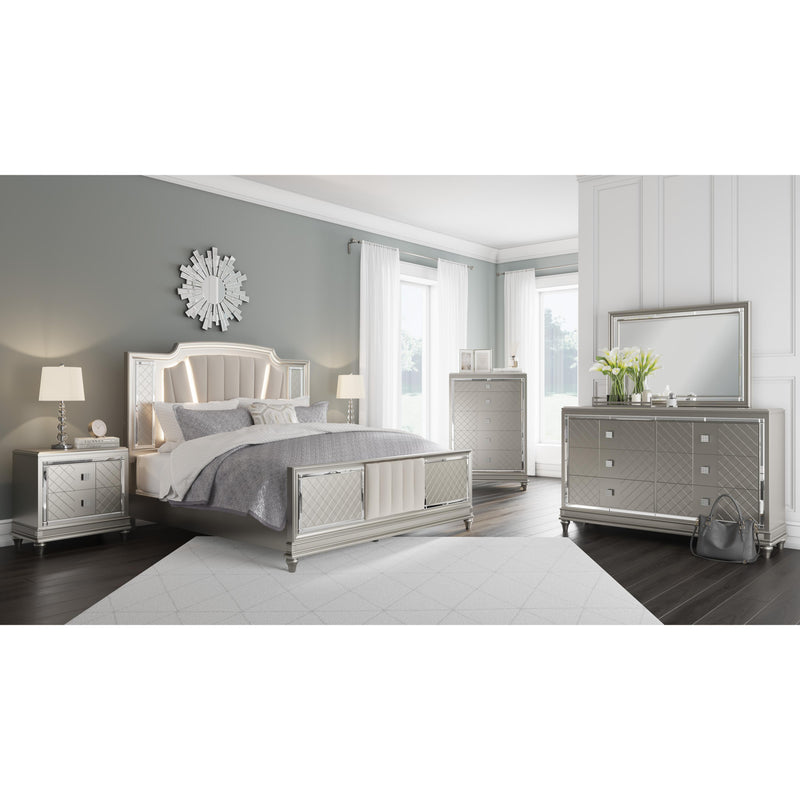 Signature Design by Ashley Chevanna California King Upholstered Panel Bed B744-58/B744-56/B744-94 IMAGE 11