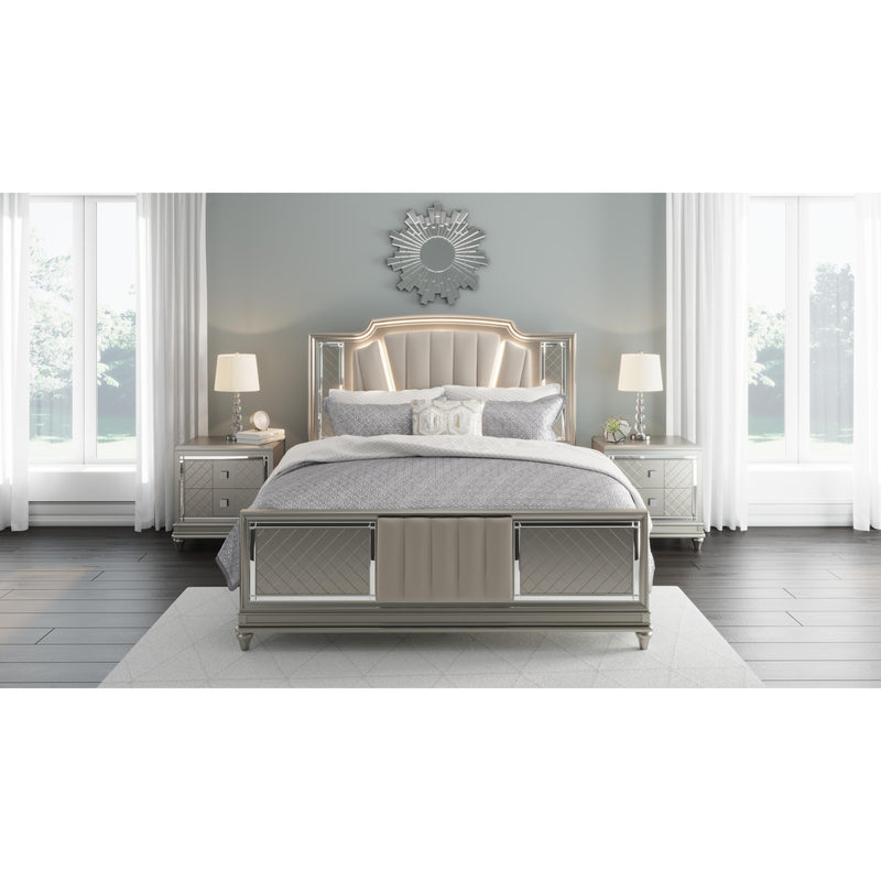 Signature Design by Ashley Chevanna California King Upholstered Panel Bed B744-58/B744-56/B744-94 IMAGE 9