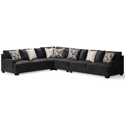  Signature Design by Ashley Lavernett 59603S2 4 pc Sectional IMAGE 1