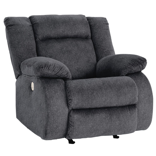 Signature Design by Ashley Burkner 5380498 Power Rocker Recliner IMAGE 1