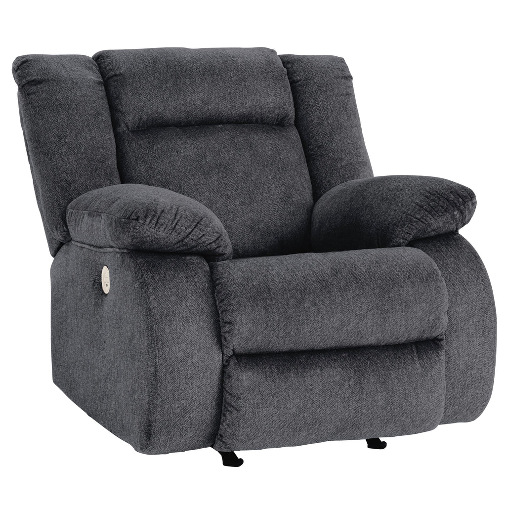 Signature Design by Ashley Burkner 5380498 Power Rocker Recliner IMAGE 1