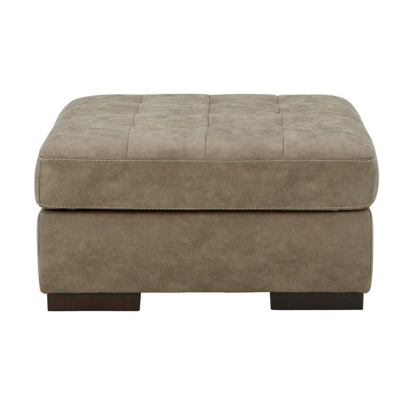 Signature Design by Ashley Maderla Leather Look Ottoman 6200308 IMAGE 2