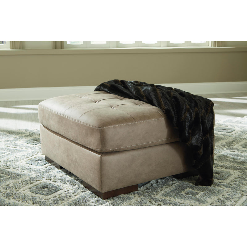 Signature Design by Ashley Maderla Leather Look Ottoman 6200308 IMAGE 4