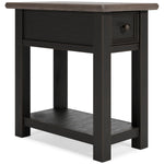  Signature Design by Ashley Tyler Creek T736-107 Chair Side End Table IMAGE 1