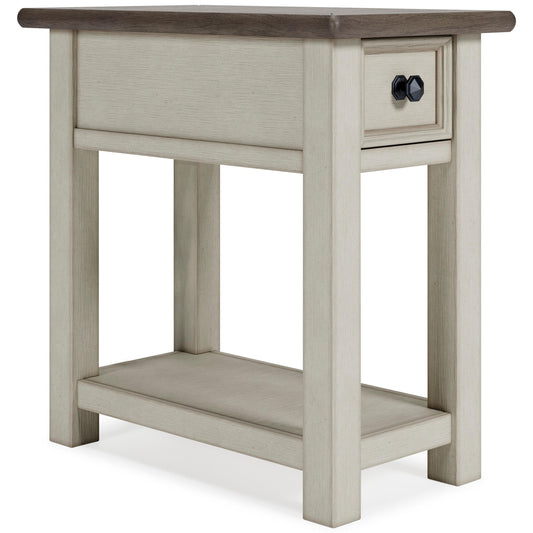  Signature Design by Ashley Bolanburg T637-107 Chair Side End Table IMAGE 1