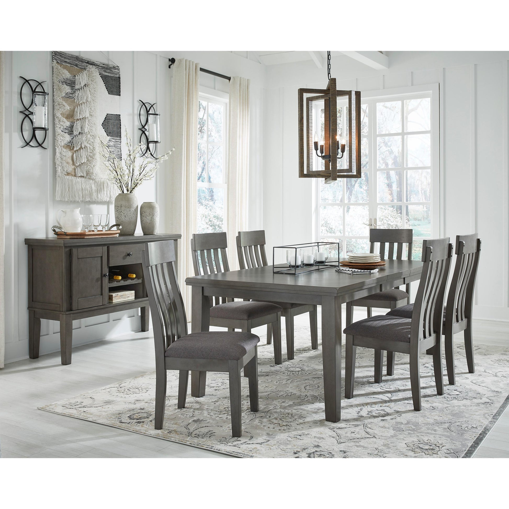  Signature Design by Ashley Hallanden D589-35 Rectangular Dining Room Butterfly Extension Table IMAGE 11