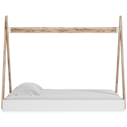  Signature Design by Ashley Piperton EB1221-121 Twin Tent Complete Bed in Box IMAGE 3