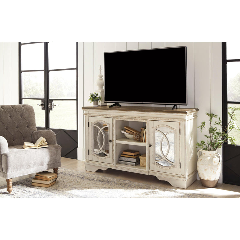 Signature Design by Ashley Realyn TV Stand with Cable Management W743-48 IMAGE 7