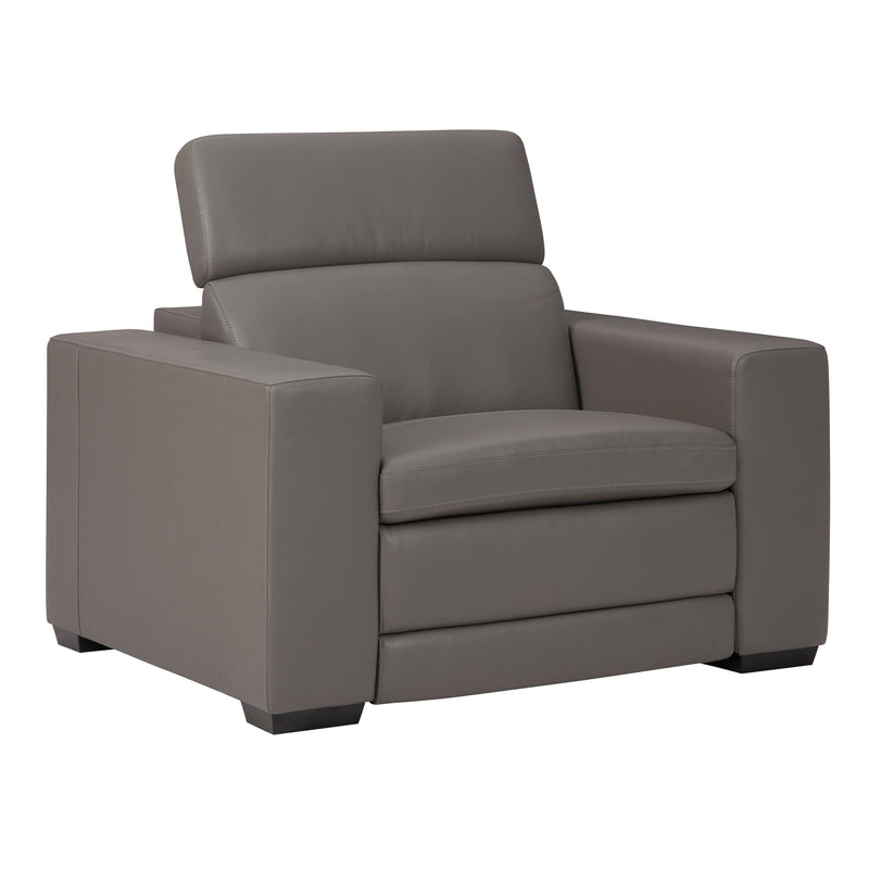Signature Design by Ashley Texline Power Leather Match Recliner U5960313 IMAGE 2