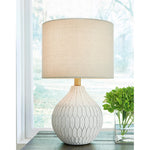  Signature Design by Ashley Wardmont L180094 Ceramic Table Lamp IMAGE 3