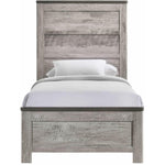  Elements International Millers Cove MC300TB Twin Panel Bed IMAGE 2