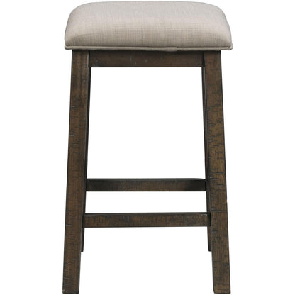  Elements International Stone TST100BTSP 4 pc Counter Height Dinette - Charcoal IMAGE 4