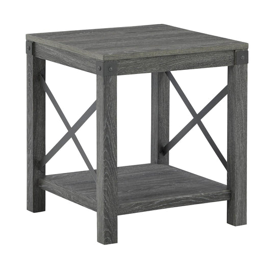  Signature Design by Ashley Freedan T175-2 Square End Table IMAGE 1