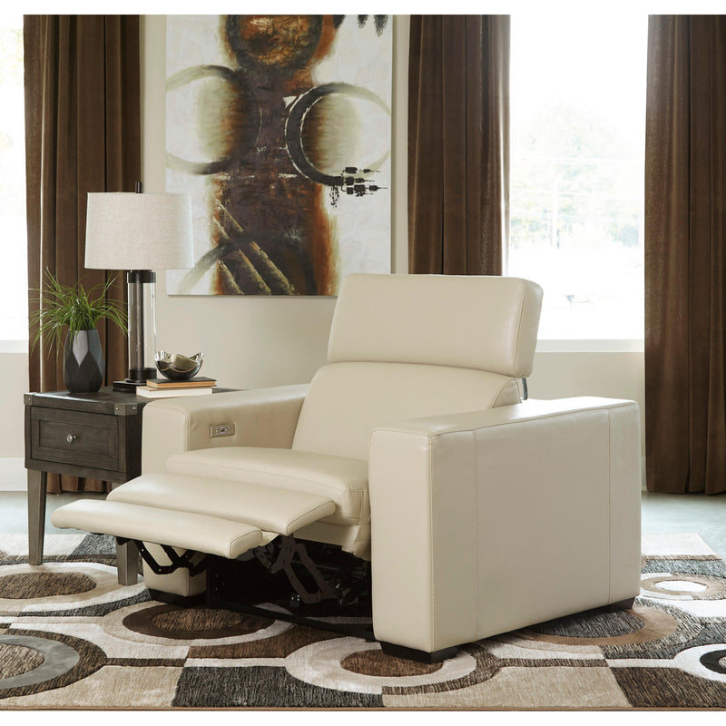 Signature Design by Ashley Texline Power Leather Match Recliner U5960413 IMAGE 11