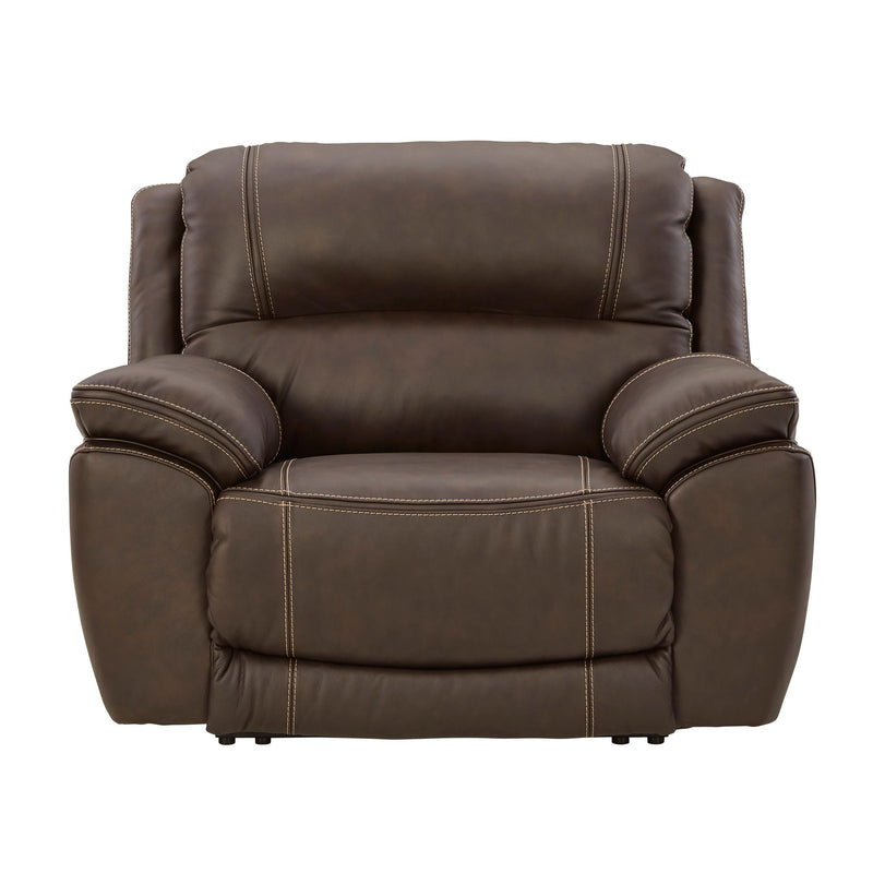 Signature Design by Ashley Dunleith Power Leather Match Recliner with Wall Recline U7160482 IMAGE 3